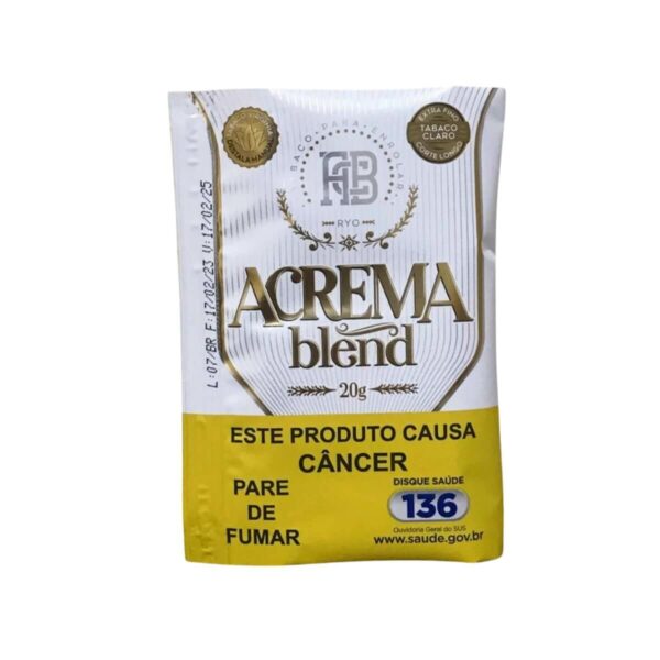 Tabaco / Fumo Acrema Blend Original Hash - Bag 20g
