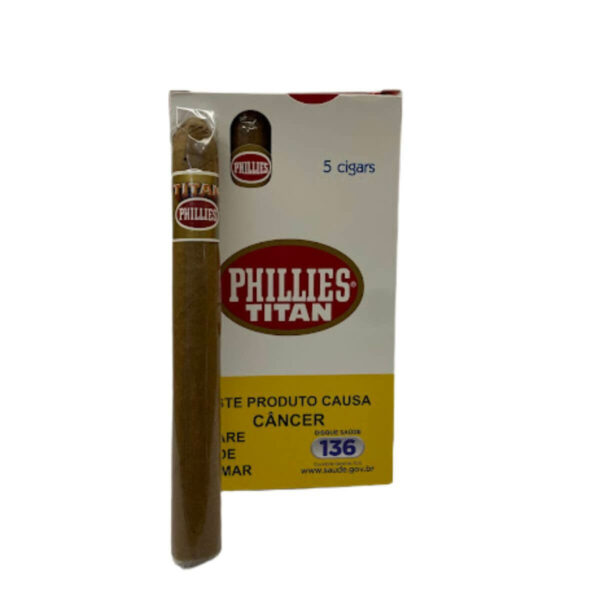CHARUTO PHILLIES TITAN - Maço 5 uniades