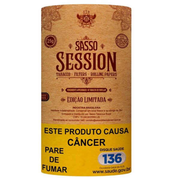 Tabaco / Fumo Sasso Session - Unidade Bag de 25 G