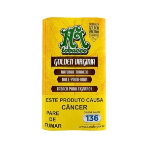 Tabaco / Fumo Hi Tobacco Golden Virgínia 35gr - Bag C/ 136 Filtro